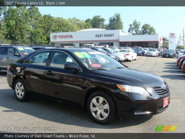 2007 Toyota Camry LE in Black