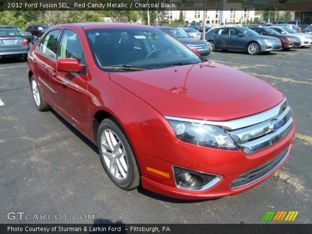 2012 Ford Fusion SEL in Red Candy Metallic