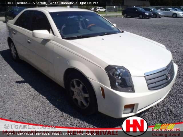 2003 Cadillac CTS Sedan in White Diamond