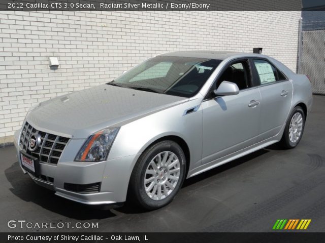 2012 Cadillac CTS 3.0 Sedan in Radiant Silver Metallic