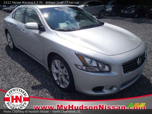 2012 Nissan Maxima 3.5 SV in Brilliant Silver