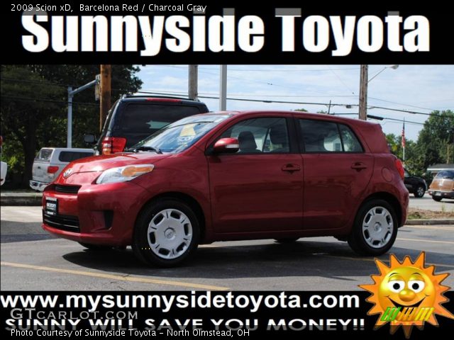 2009 Scion xD  in Barcelona Red