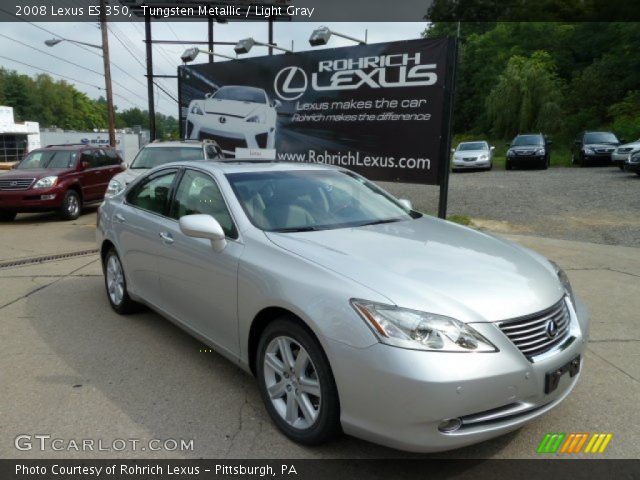 2008 Lexus ES 350 in Tungsten Metallic