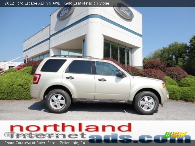 2012 Ford Escape XLT V6 4WD in Gold Leaf Metallic