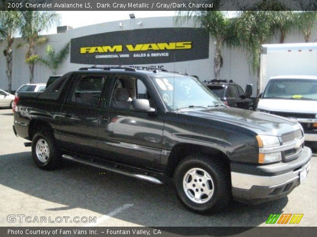 2005 Chevrolet Avalanche LS in Dark Gray Metallic