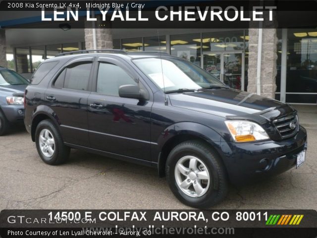 2008 Kia Sorento LX 4x4 in Midnight Blue