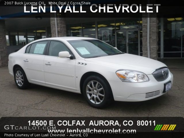 2007 Buick Lucerne CXL in White Opal