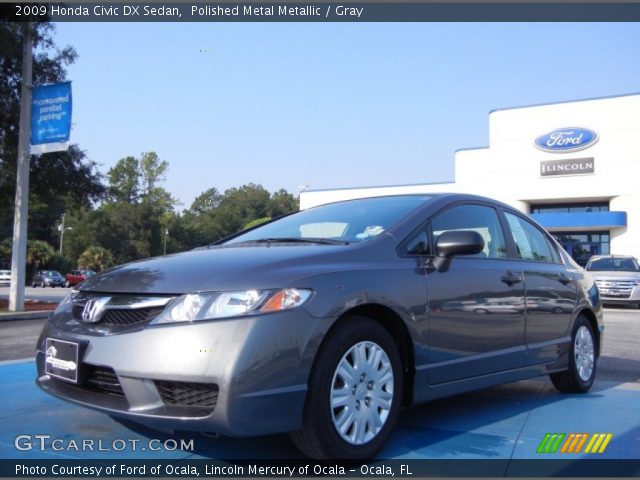 2009 Honda Civic DX Sedan in Polished Metal Metallic