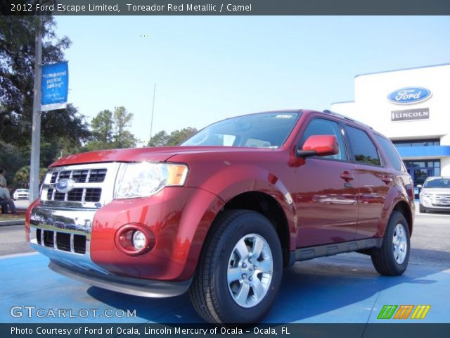 2012 Ford Escape Limited in Toreador Red Metallic