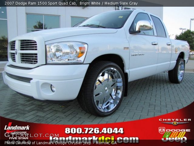 2007 Dodge Ram 1500 Sport Quad Cab in Bright White