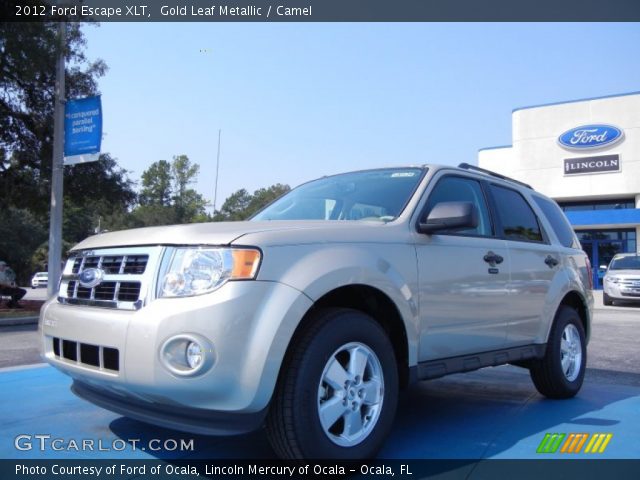 2012 Ford Escape XLT in Gold Leaf Metallic
