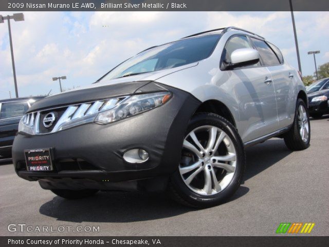 2009 Nissan Murano LE AWD in Brilliant Silver Metallic