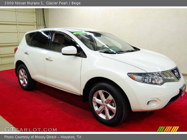 2009 Nissan Murano S in Glacier Pearl