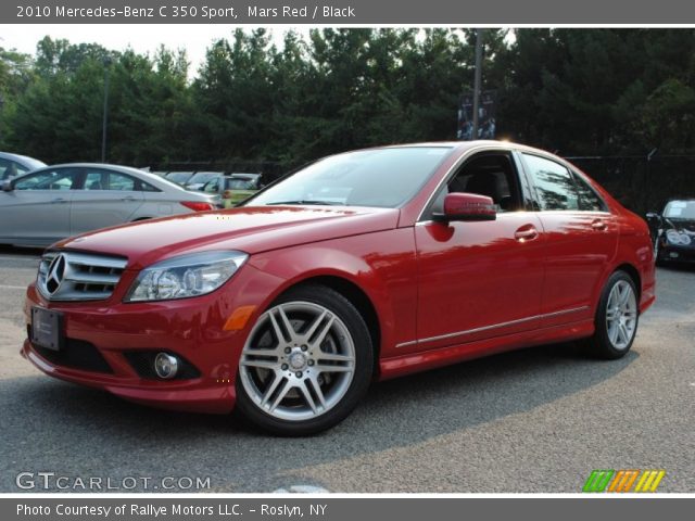 2010 Mercedes-Benz C 350 Sport in Mars Red
