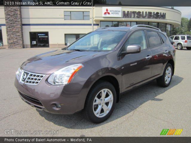 2010 Nissan Rogue SL AWD in Gotham Gray