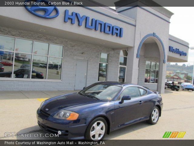 2003 Hyundai Tiburon  in Carbon Blue