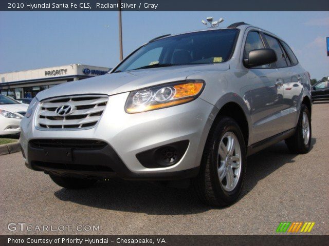 2010 Hyundai Santa Fe GLS in Radiant Silver
