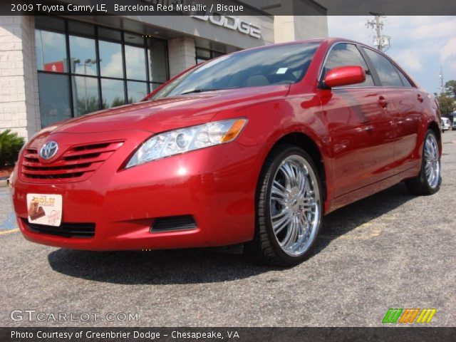 2009 toyota camry le red #5 2009 toyota camry le red #5