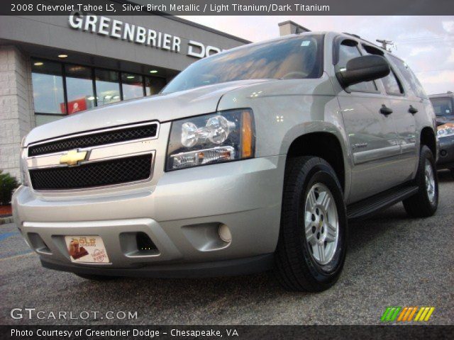 2008 Chevrolet Tahoe LS in Silver Birch Metallic