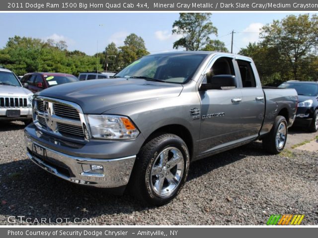 2011 Dodge Ram 1500 Big Horn Quad Cab 4x4 in Mineral Gray Metallic