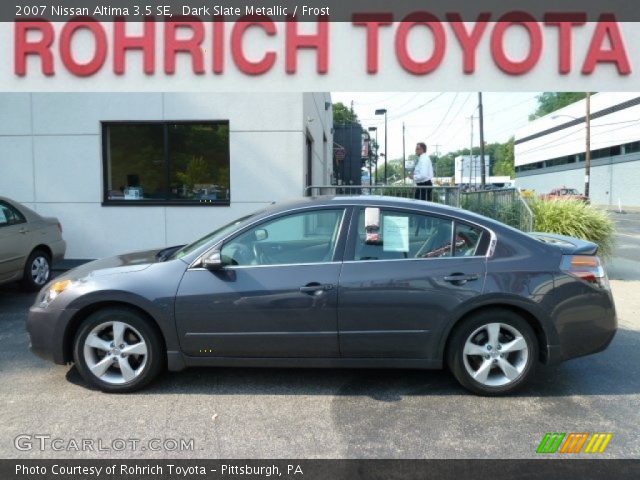 2007 Nissan Altima 3.5 SE in Dark Slate Metallic