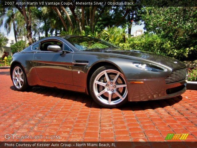2007 Aston Martin V8 Vantage Coupe in Meteorite Silver