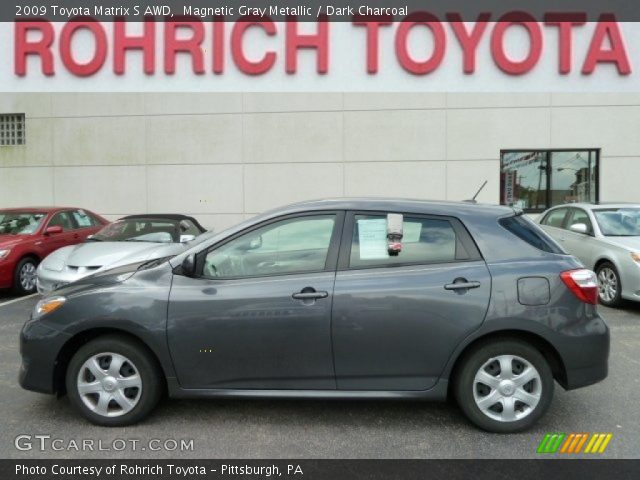 2009 Toyota Matrix S AWD in Magnetic Gray Metallic