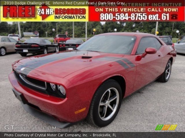 2010 Dodge Challenger SE in Inferno Red Crystal Pearl