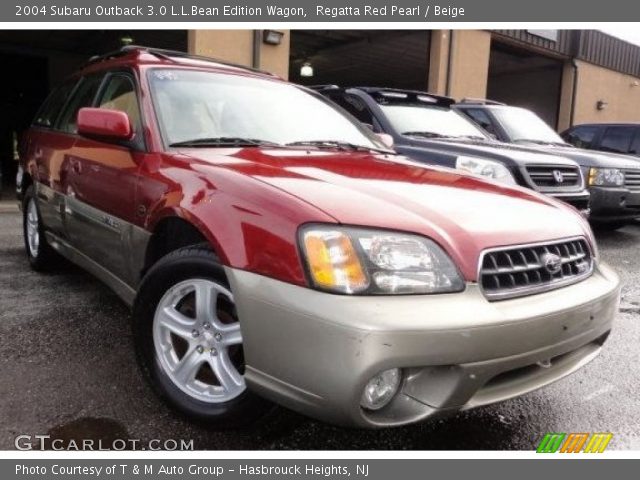 2004 Subaru Outback 3.0 L.L.Bean Edition Wagon in Regatta Red Pearl