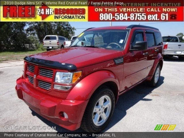 2010 Dodge Nitro SXT in Inferno Red Crystal Pearl