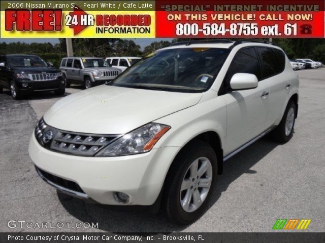 2006 Nissan Murano SL in Pearl White