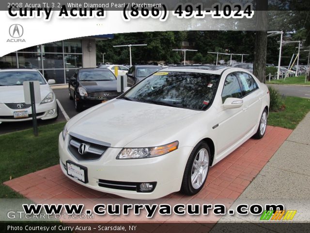 2008 Acura TL 3.2 in White Diamond Pearl