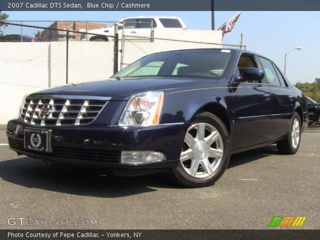 2007 Cadillac DTS Sedan in Blue Chip
