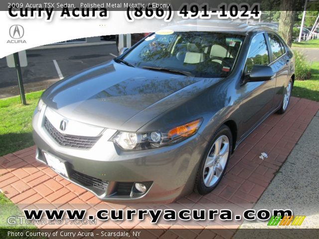 2009 Acura TSX Sedan in Polished Metal Metallic