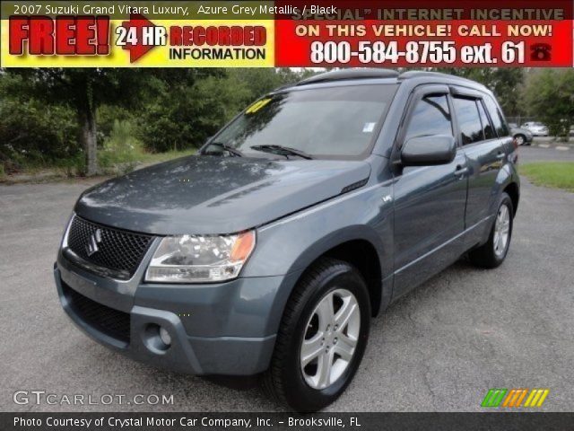 2007 Suzuki Grand Vitara Luxury in Azure Grey Metallic