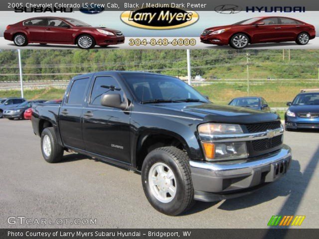 2005 Chevrolet Colorado LS Crew Cab in Black
