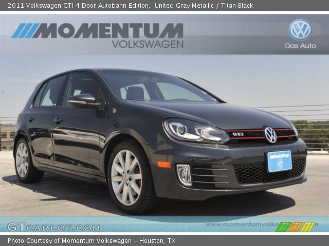 2011 Volkswagen GTI 4 Door Autobahn Edition in United Gray Metallic