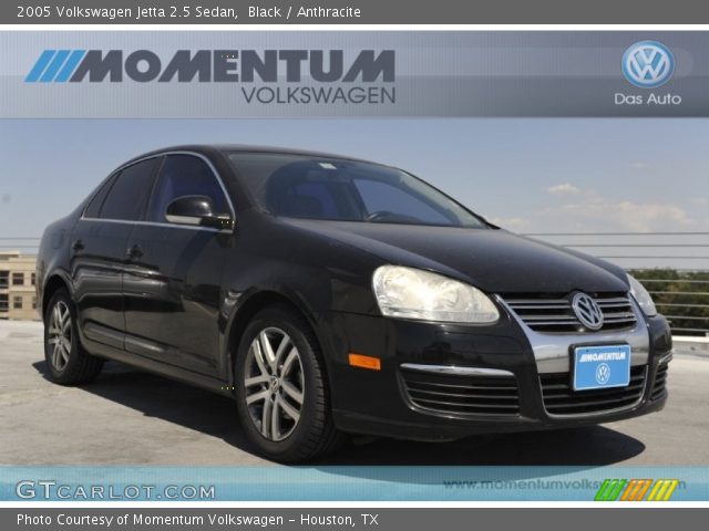 2005 Volkswagen Jetta 2.5 Sedan in Black