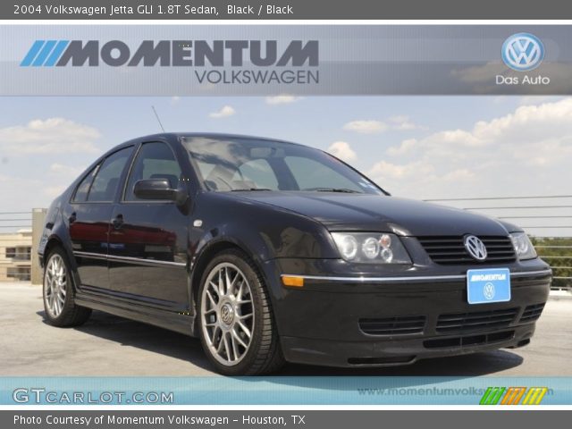 Black 2004 Volkswagen Jetta Gli 1 8t Sedan Black