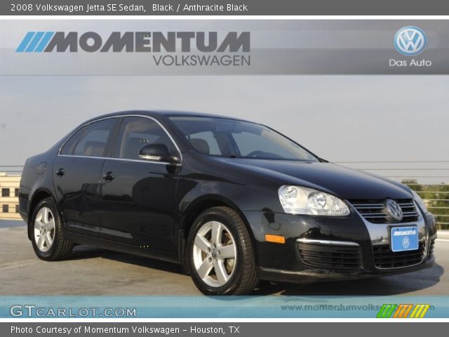 2008 Volkswagen Jetta SE Sedan in Black