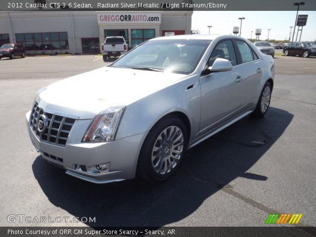 2012 Cadillac CTS 3.6 Sedan in Radiant Silver Metallic