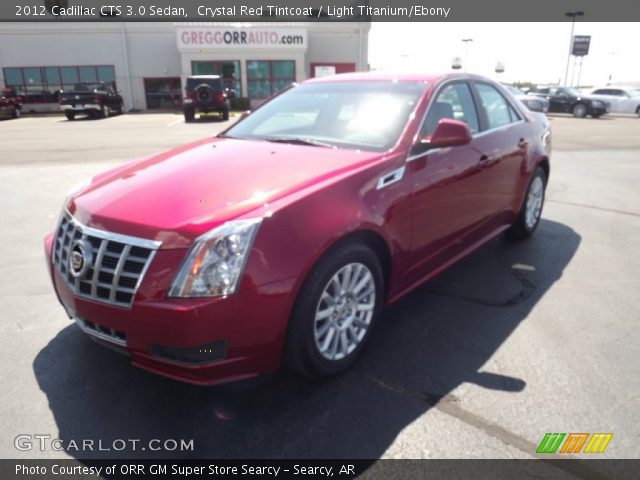 2012 Cadillac CTS 3.0 Sedan in Crystal Red Tintcoat