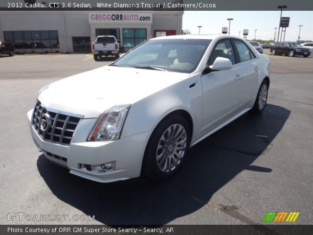 2012 Cadillac CTS 3.6 Sedan in White Diamond Tricoat