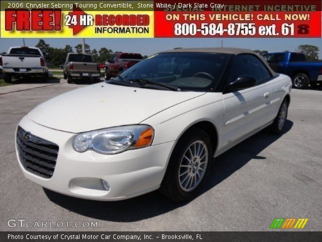 2006 Chrysler Sebring Touring Convertible in Stone White
