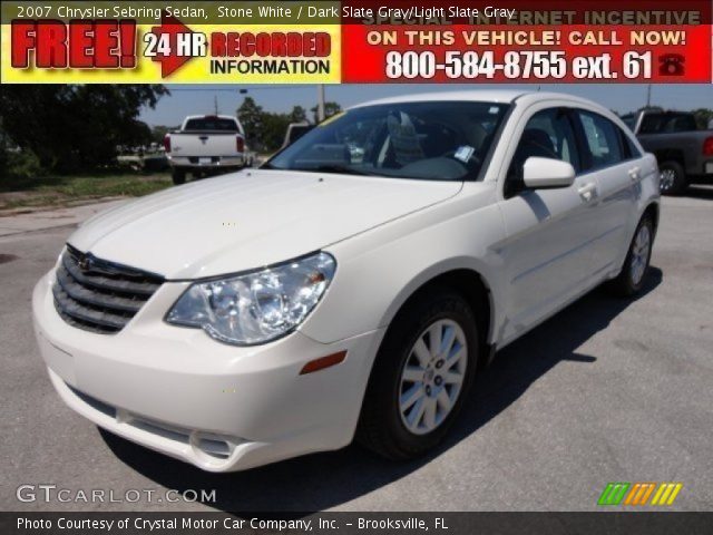 2007 Chrysler Sebring Sedan in Stone White
