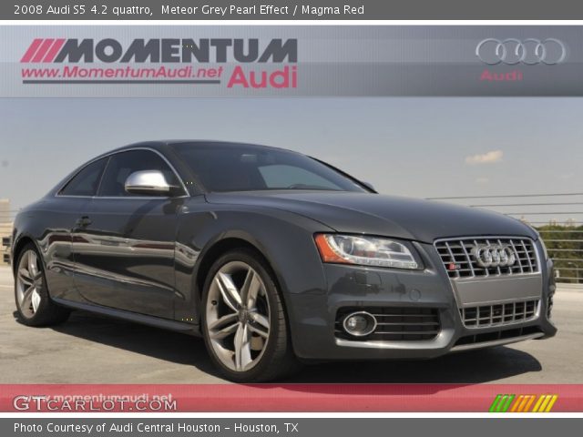 2008 Audi S5 4.2 quattro in Meteor Grey Pearl Effect