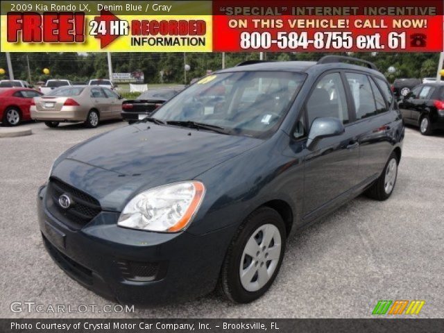 2009 Kia Rondo LX in Denim Blue