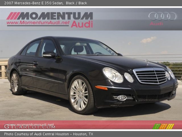 2007 Mercedes-Benz E 350 Sedan in Black