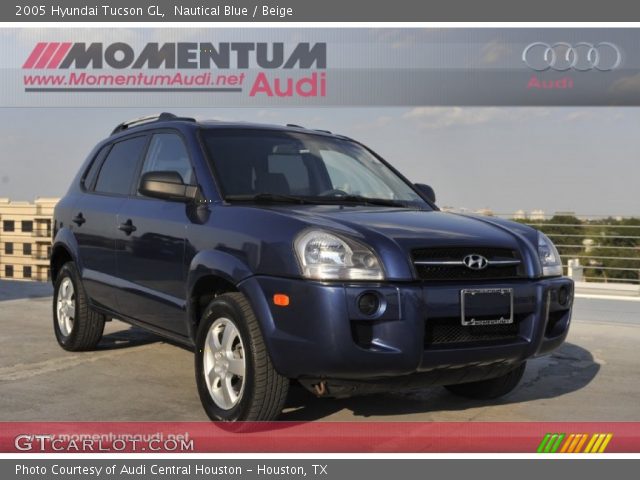 2005 Hyundai Tucson GL in Nautical Blue