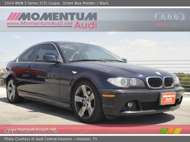 2004 BMW 3 Series 325i Coupe in Orient Blue Metallic
